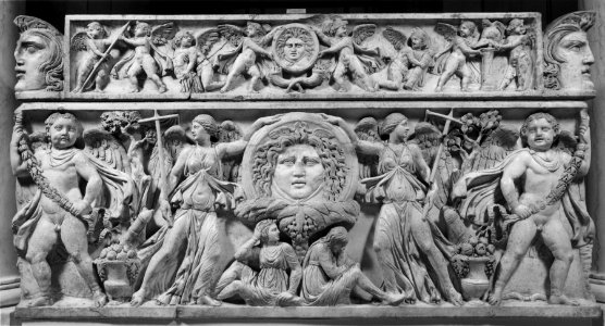 Roman - Sarcophagus with Victories - Walters 2336 photo
