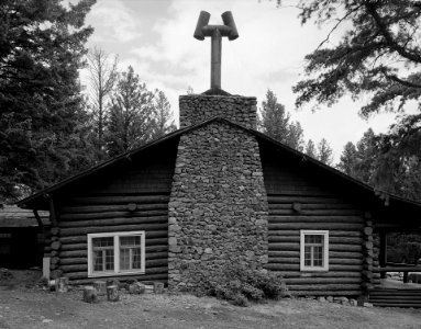 Roosevelt Lodge gable photo