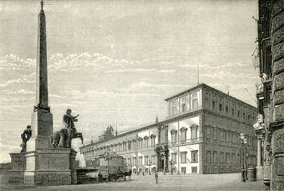 Roma Palazzo del Quirinale o la Reggia