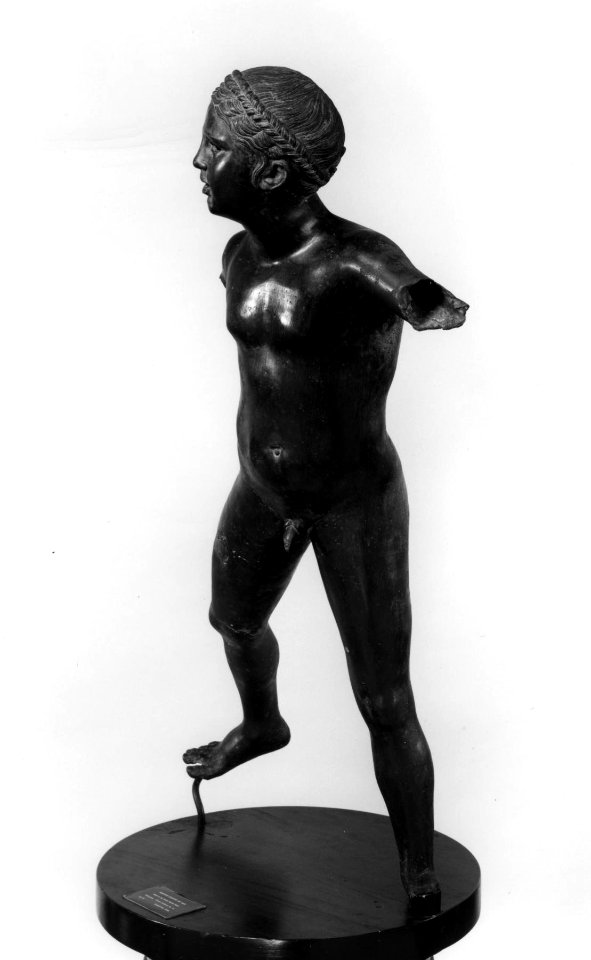 Roman - Statue of a Boy - Walters 2371 - Three Quarter Left