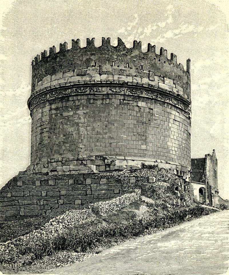 Roma sepolcro di Cecilia Metella