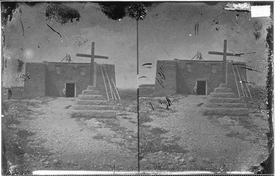 ROMAN CATHOLIC CHURCH, PLAZA OF GUADALOUPE, COLORADO - NARA - 524033 photo