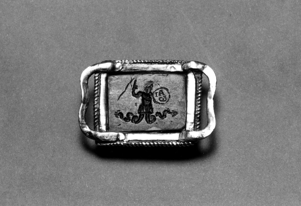 Roman - Amulet of Mithras Slaying the Bull, and the God Abraxas - Walters 42868 - Reverse