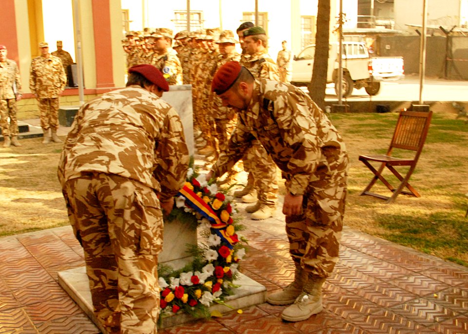 Romanians celebrate their National Day in Afghanistan -a