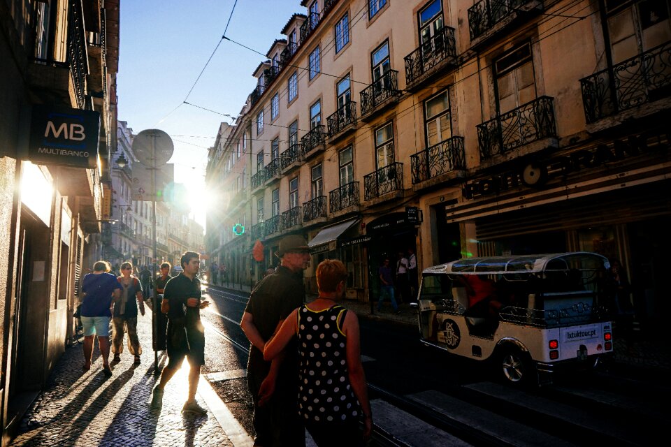 Street road pedestrian photo