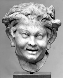 Roman - Head of a Satyr - Walters 23129