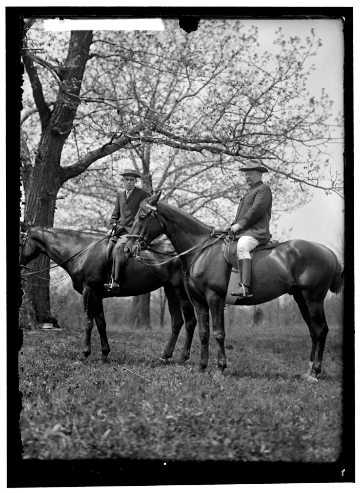 ROOSEVELT, THEODORE, ON HORSEBACK LOC hec.06403