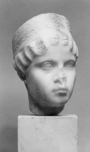 Roman - Head of a Young Woman - Walters 23213 - Three Quarter