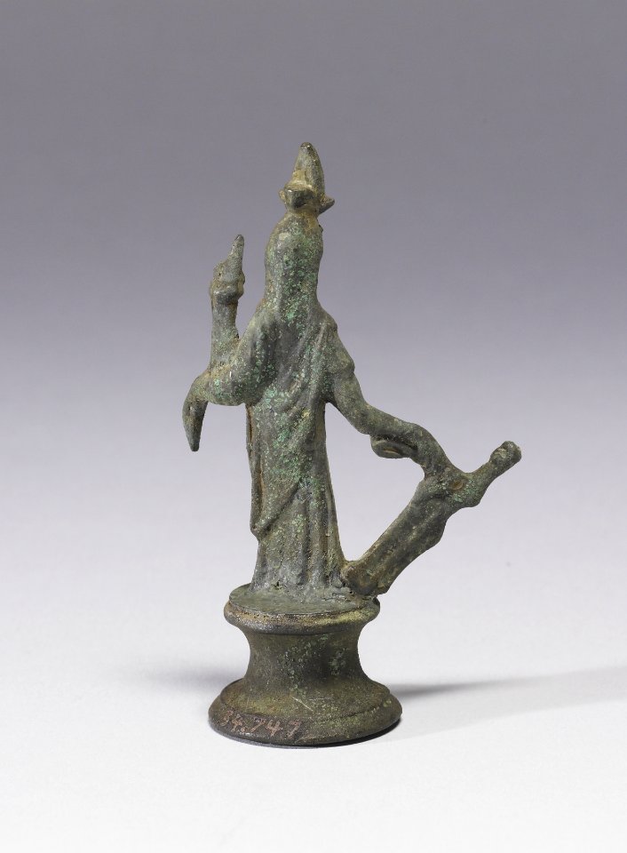 Roman - Isis-Fortuna - Walters 54747 - Back