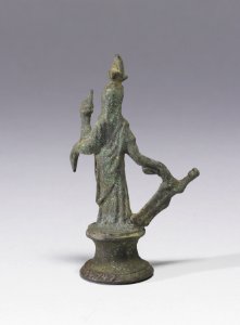 Roman - Isis-Fortuna - Walters 54747 - Back