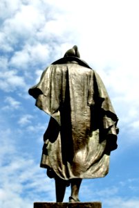 Romeo Pazzini statua Giovanni da Verrazzano Greve in Chianti