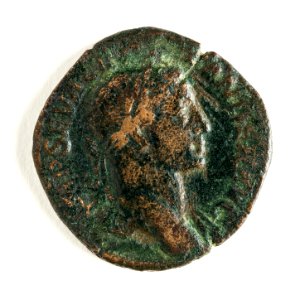 Romerskt bronsmynt med Alexander Severus - Skoklosters slott - 110655