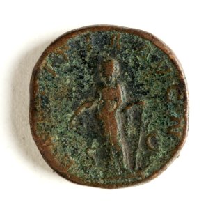 Romerskt bronsmynt, 241-243 - Skoklosters slott - 110737