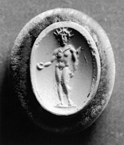 Roman - Ring with Intaglio of the Sun-God Helios - Walters 421157 photo