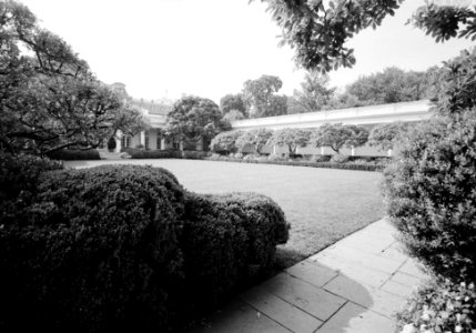 Rose Garden; View looking NW