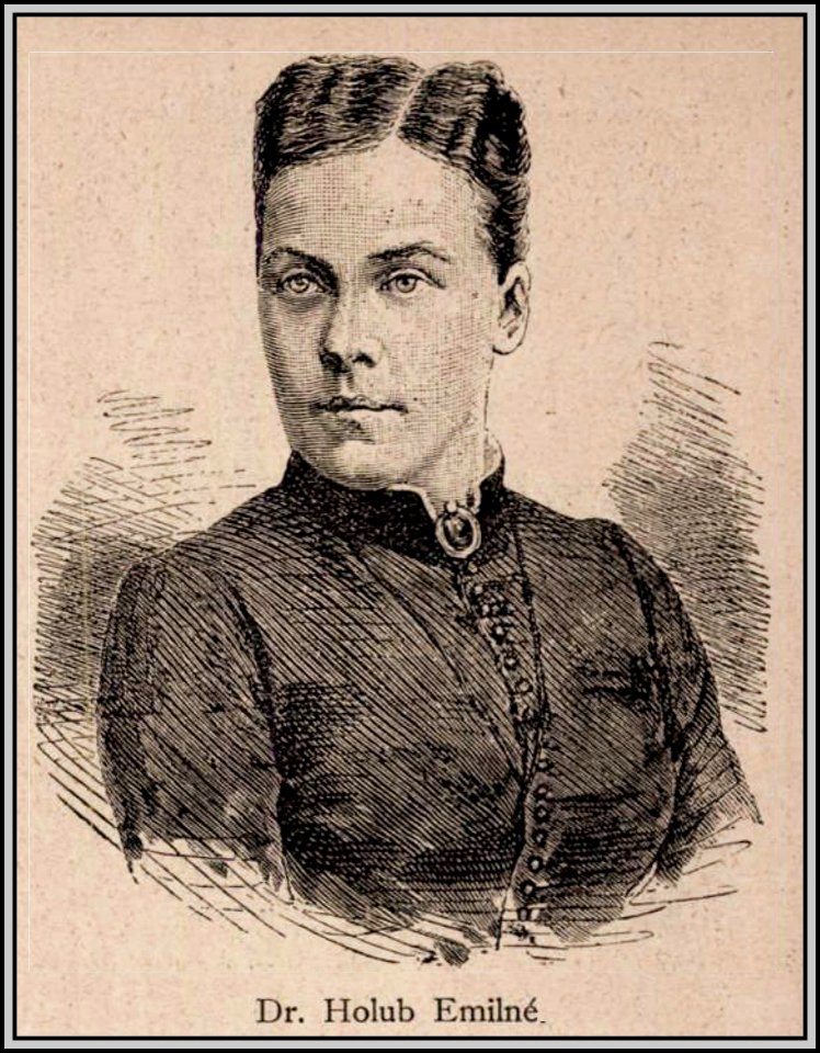 Rosa Hof, Emil Holub neje, Ország-Világ, 1883