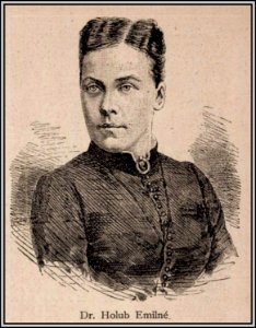 Rosa Hof, Emil Holub neje, Ország-Világ, 1883