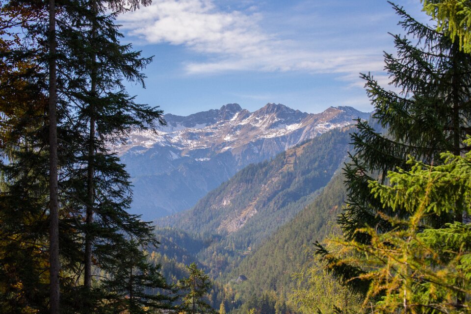 Autumn nature mountains