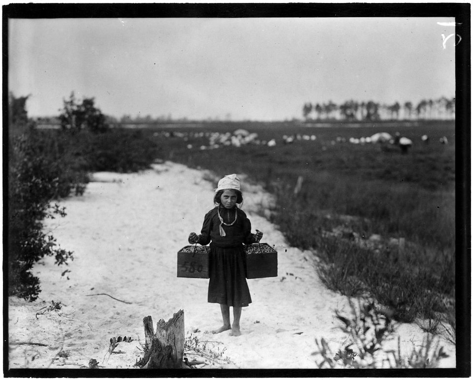 Rose Biodo, Philadelphia, 10 years old. Working 3 summers, minds baby and carries berries, two pecks at a time.... - NARA - 523263