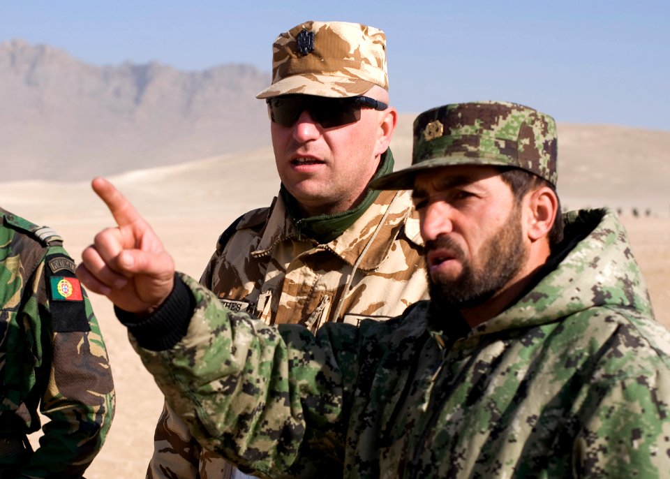 Romanian and French Army Advise Afghan National Army DVIDS357079