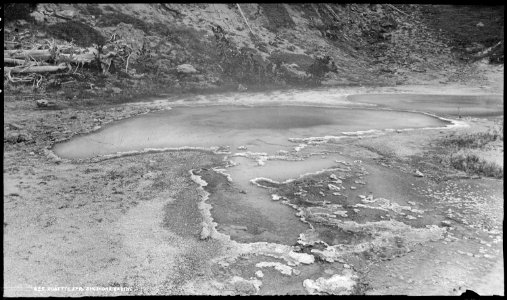 Rosette Spring, Shoshone basin. Yellowstone National Park - NARA - 517231