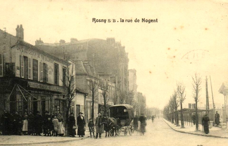 Rosny-sous-Bois.Rue de Nogent