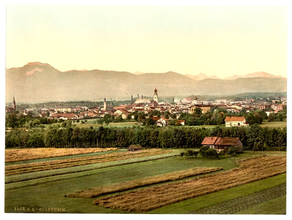 Rosenheim, general view, Upper Bavaria, Germany-LCCN2002696286