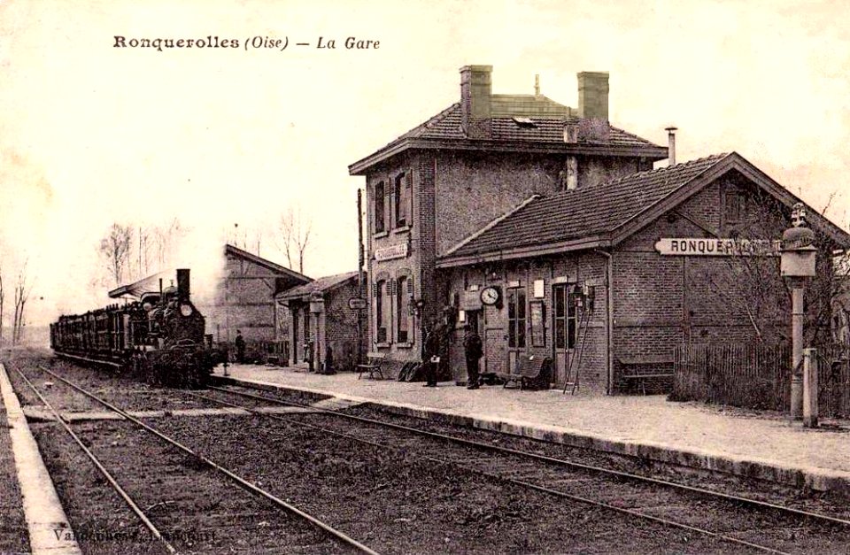 Ronquerolles (60), la gare