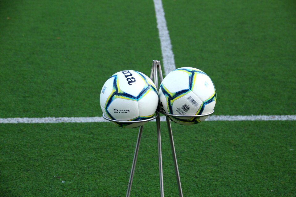 Football grass ball