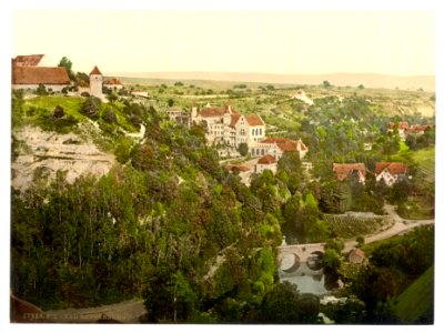 Rothenburg baths, Rothenburg (i.e. ob der Tauber), Bavaria, Germany-LCCN2002696190 photo