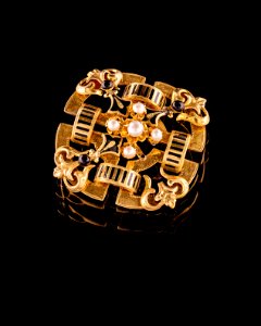 Rosett till armband, 1860 - Hallwylska museet - 109579