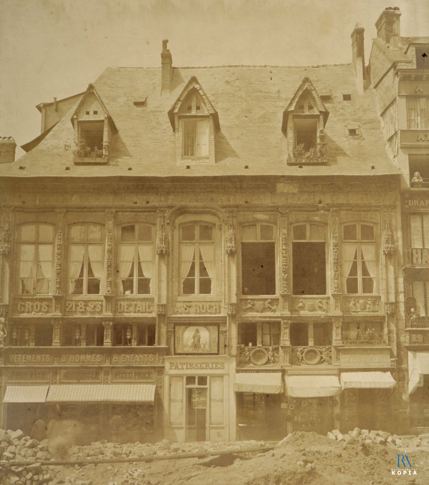 Rouen (house and roadworks)
