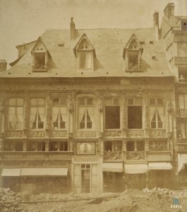 Rouen (house and roadworks)