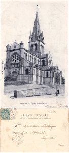 Rouen — Église Saint Hilaire — v°- r°