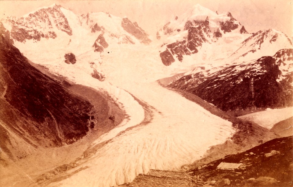Roseg Gletscher 1880