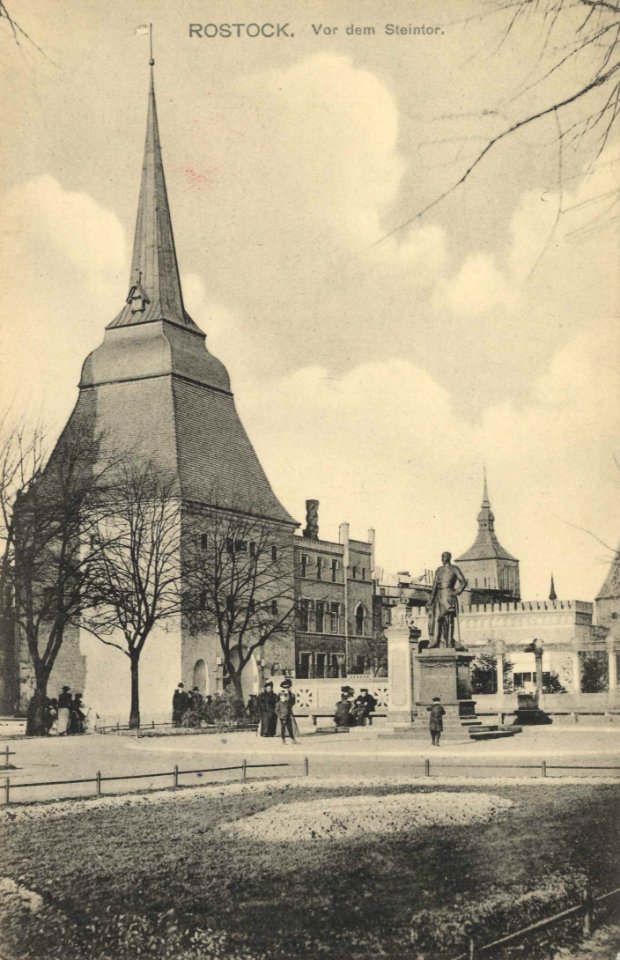 Rostock, Hansestadt, Mecklenburg-Vorpommern - Steintor (Zeno Ansichtskarten)