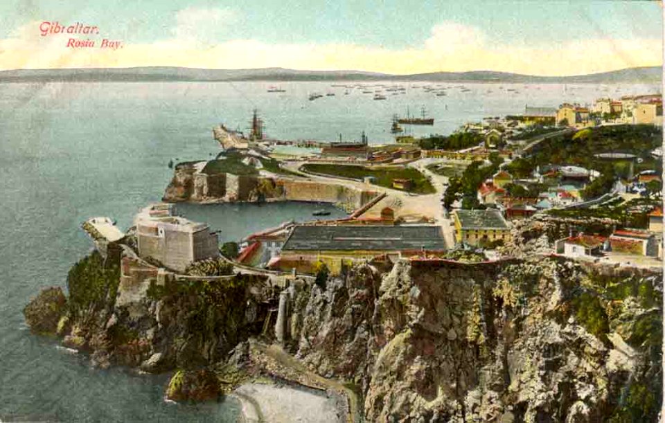 Rosia Bay postcard