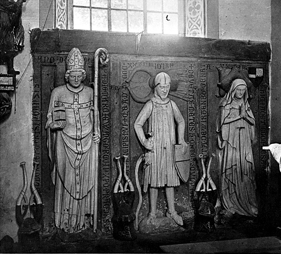 Rottenburg Ehingen Epithaph Albrecht von Hohenberg Rudolf I v H und Irmengard v Württemberg