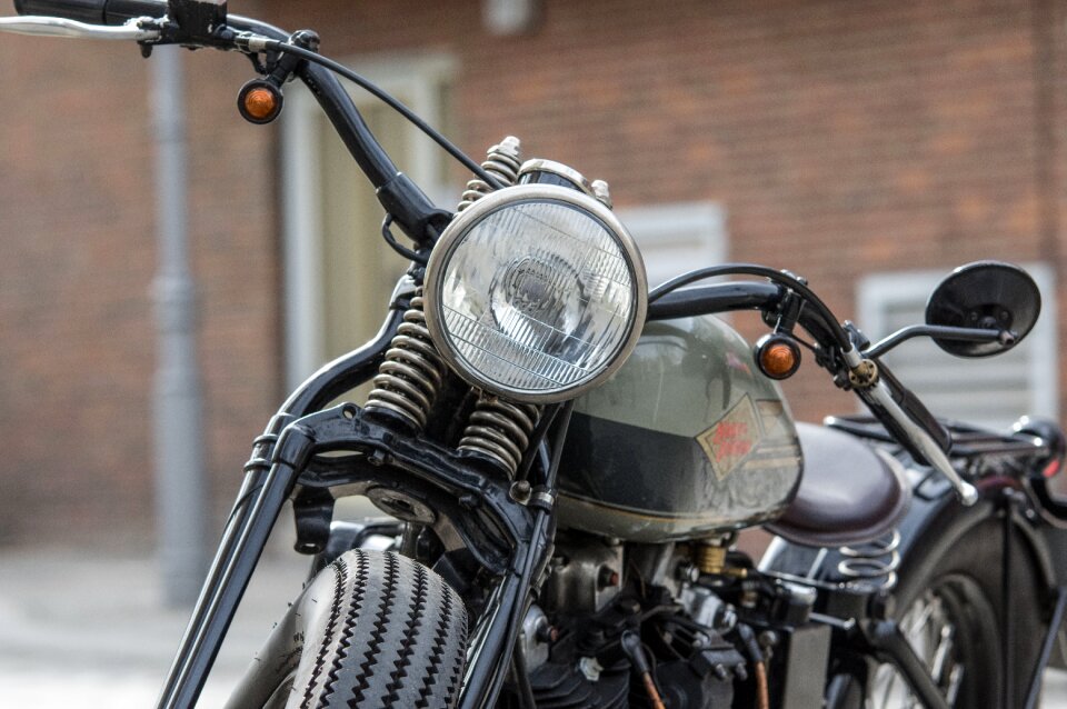 Spotlight wheel motorcycling