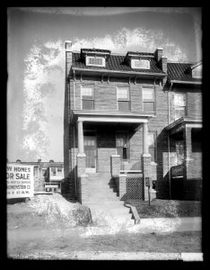 Row house, 717 Princeton Place, N.W., Washington, D.C. LCCN2016827042