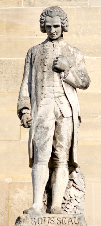 Rousseau cour Napoleon Louvre