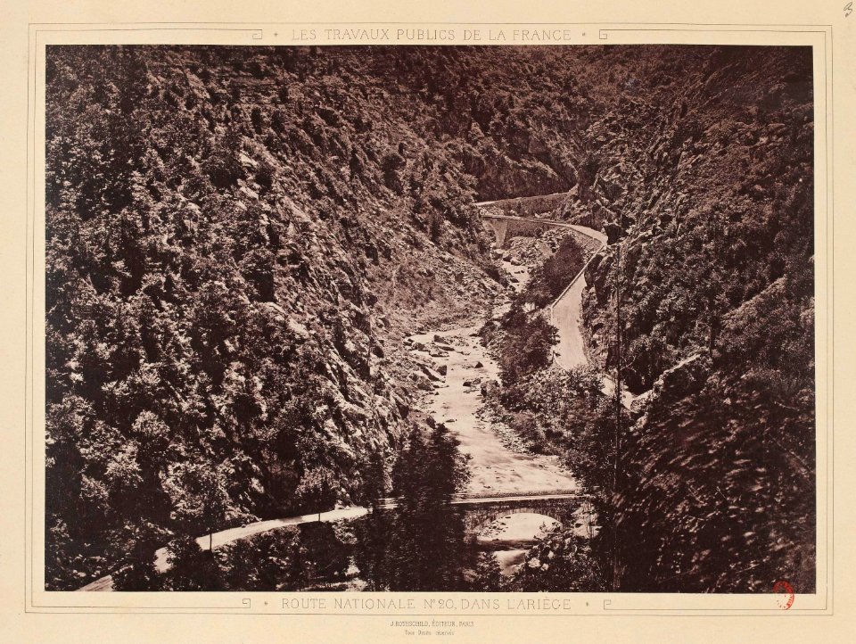 Route Nationale N°20 dans L'Ariège - Les Travaux Publics de la France