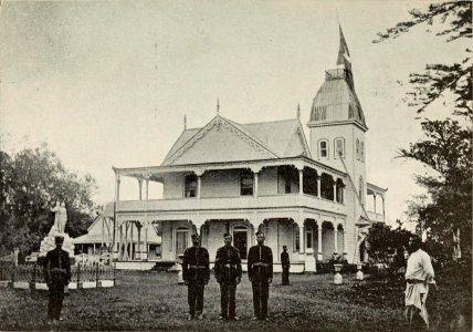 Royal Palace of Tonga in 1900 photo