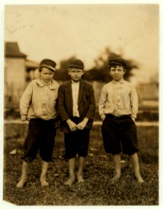 Roy Young, said 10 years old. Works with brother Willis, 12 years old in Massey Hosiery Mills. Roy has worked some nights, once until 10 P.M. and he fell asleep in school next day. Haywood LOC nclc.02815