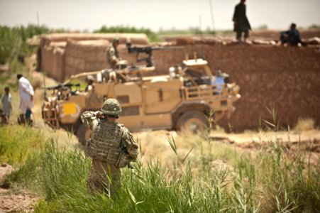 Royal Engineers complete construction of Afghan Local Police station in Helmand capital 110724-N-TH989-149