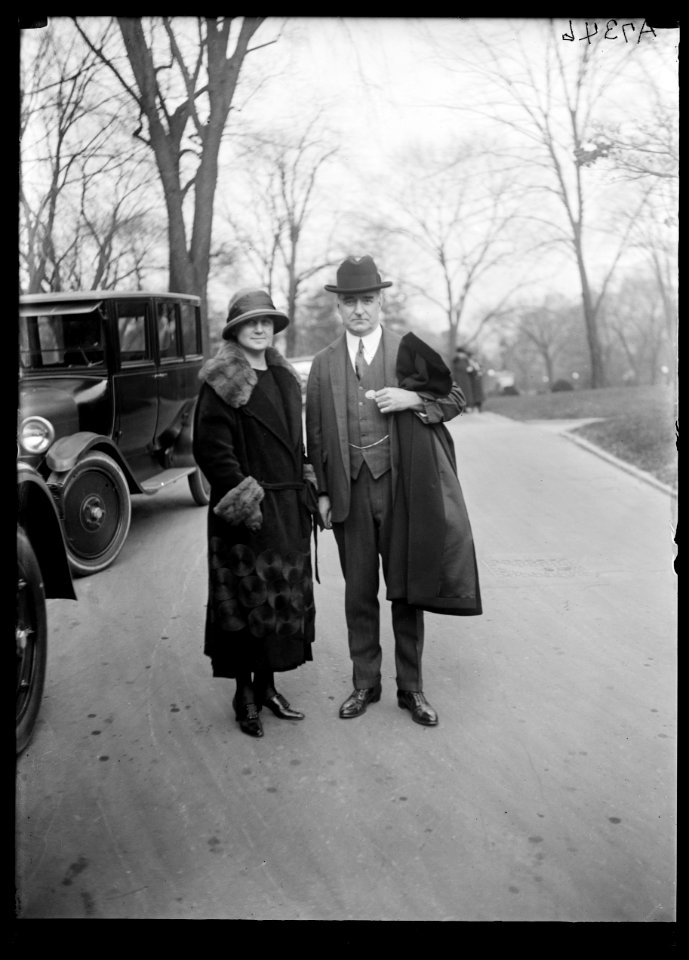 Royal S. Copeland, right. White House, Washington, D.C. LCCN2016886980