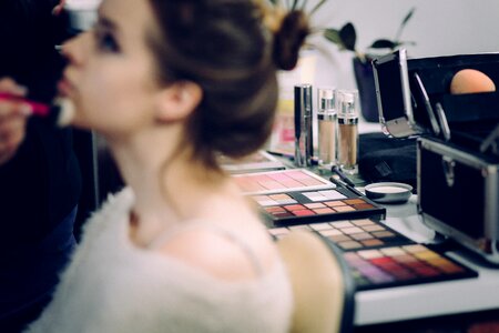 Woman beauty face