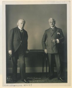 Rt Hon David Lloyd George and Hon Mederic Martin, Mayor of Montreal (HS85-10-42137) original
