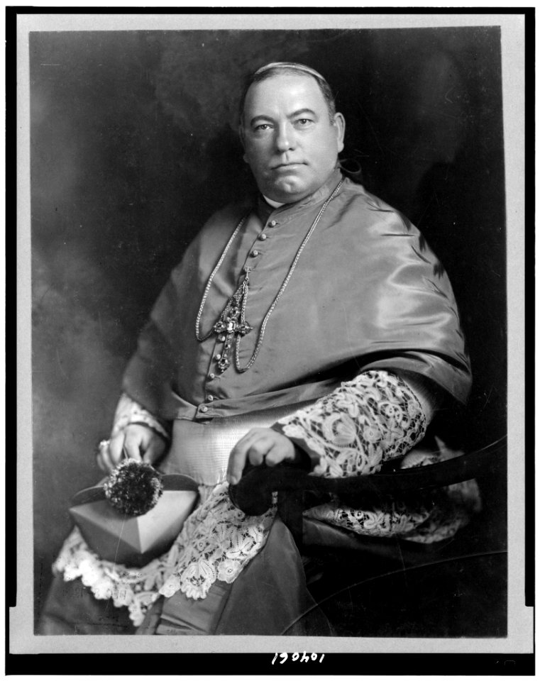 Rt. Rev. W.H. O'Connell, three-quarter length portrait, seated, facing slightly left LCCN91787184