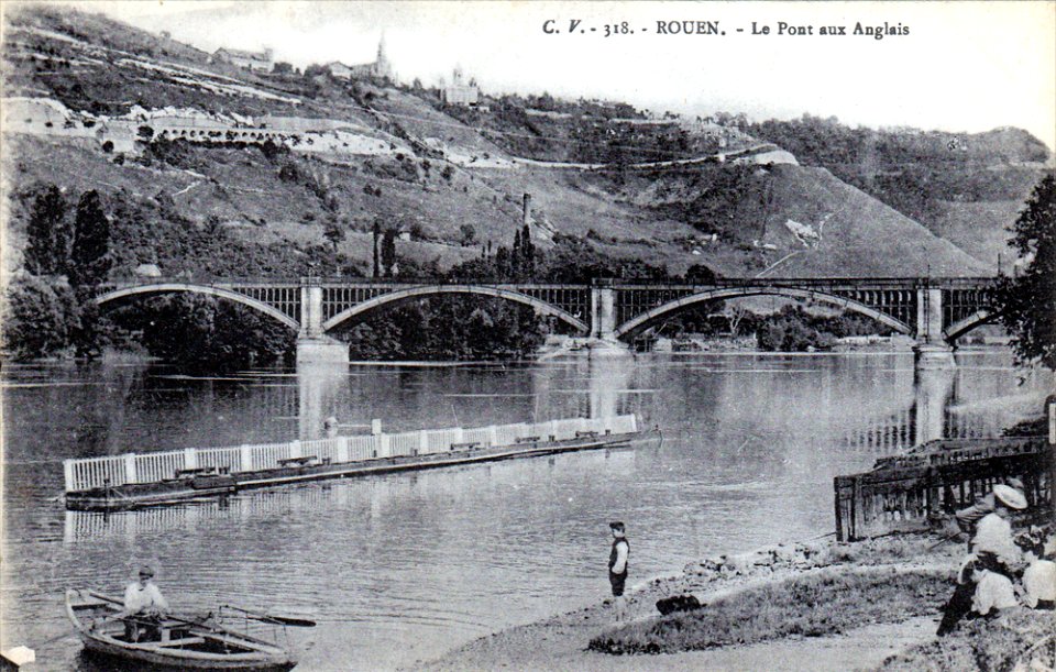 Rouen, Le Pont aux Anglais.